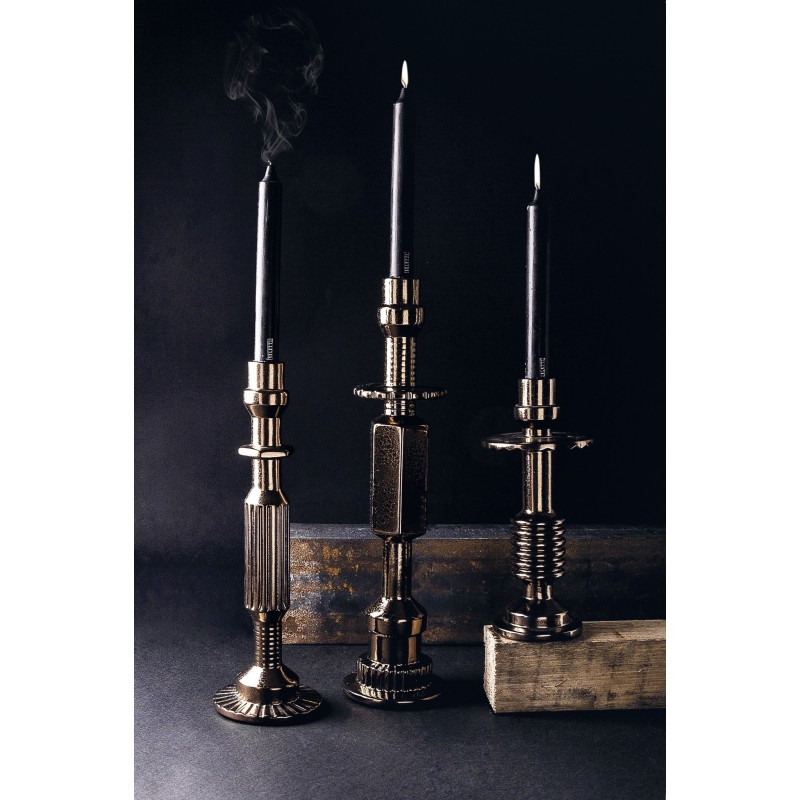 SELETTI Machine Collection Keramische kaarsenhouder large - Transmission