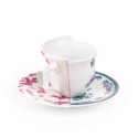 SELETTI Hybrid Porseleinen koffietas + bord - Leonia