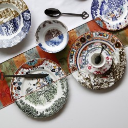 SELETTI Hybrid Porcelain Plate - Ipizia