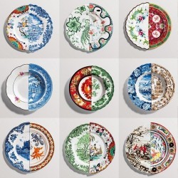 SELETTI Hybrid Porcelain Plate - Ipizia