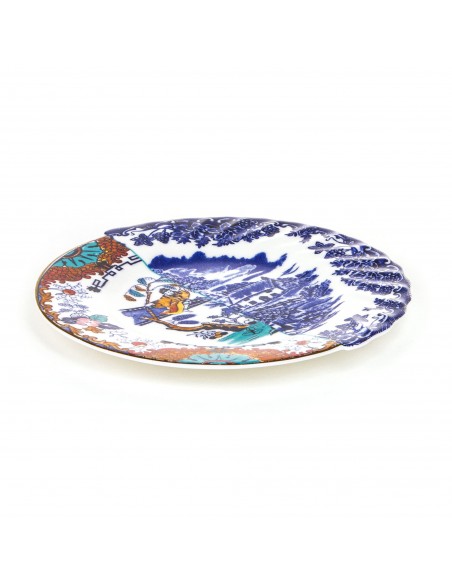 SELETTI Hybrid Porcelain Dessert plate - Valdrada