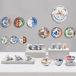 SELETTI Hybrid Porcelain Dessert Plate - Zoe
