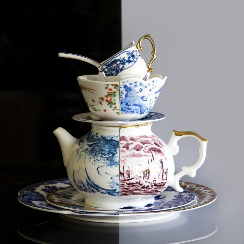 SELETTI Hybrid Porseleinen Theepot - Smeraldina