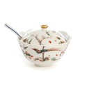 SELETTI Hybrid Porseleinen Suikerpot met lepel - Maurilia