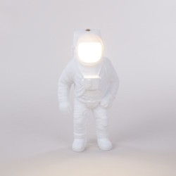 SELETTI resin rechargeable led table lamp cosmic-flashing starman