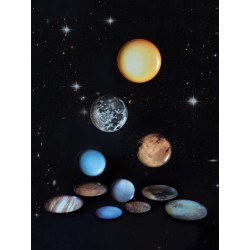 SELETTI Diesel Cosmic Diner Plate  - Jupiter