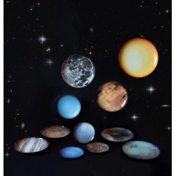 SELETTI Diesel Cosmic Diner Plate  - Moon