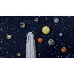SELETTI Cosmic Diner Wooden Hanger - Europe