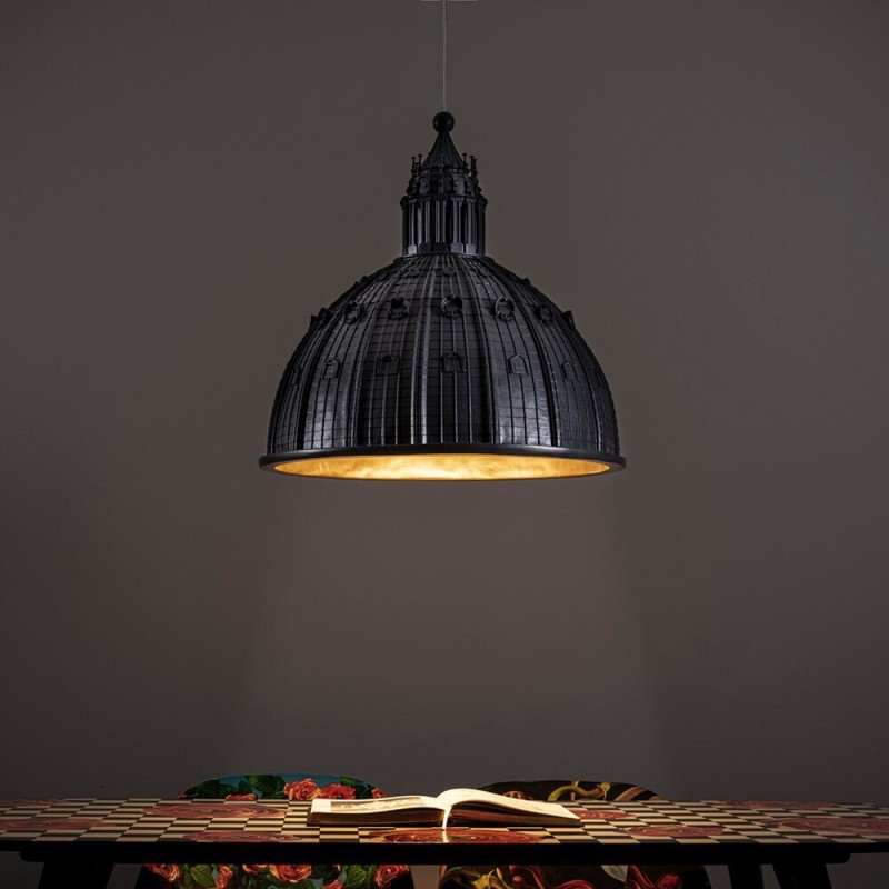 SELETTI Cupolone hanglamp - grijs