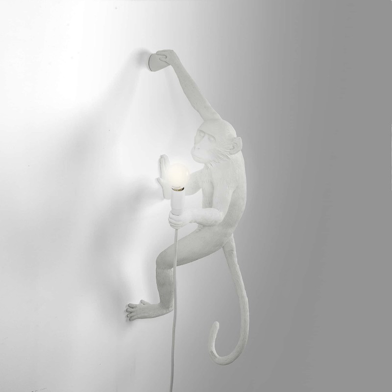 SELETTI Aap Lamp Hangend met Rechterhand - Binnen