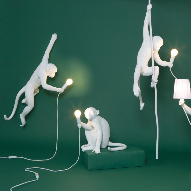 SELETTI Aap Lamp Hangend met Linkerhand - Binnen