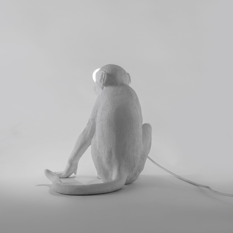 SELETTI Aap Lamp Zittend - Binnen