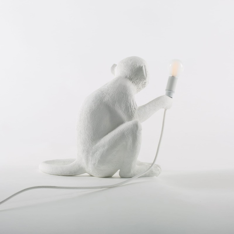 SELETTI Aap Lamp Zittend - Binnen
