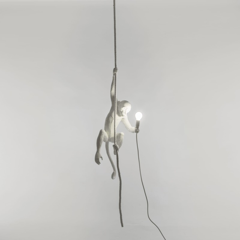 SELETTI Aap Lamp aan Touw - Binnen