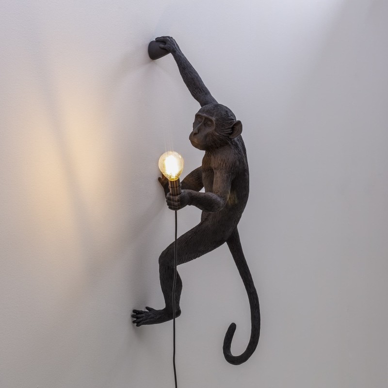 SELETTI Aap Lamp Hangend met Rechterhand - Buiten