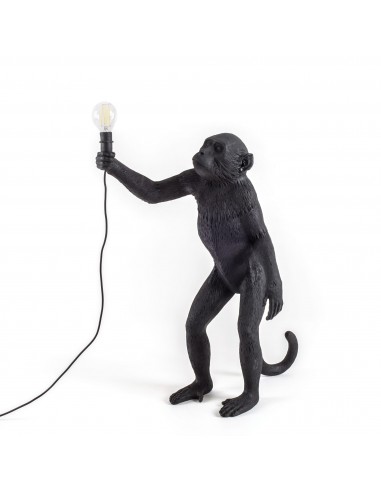 Monkey lamp - Staand / zwart / voor binnen en buiten