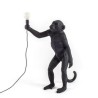 SELETTI The Monkey Lamp Standing Black - Outdoor