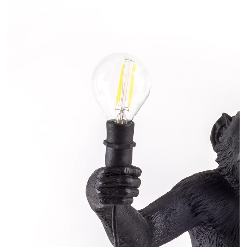 SELETTI Aap Lamp Staand Zwart - Buiten