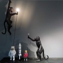 SELETTI Aap Lamp Staand Zwart - Buiten