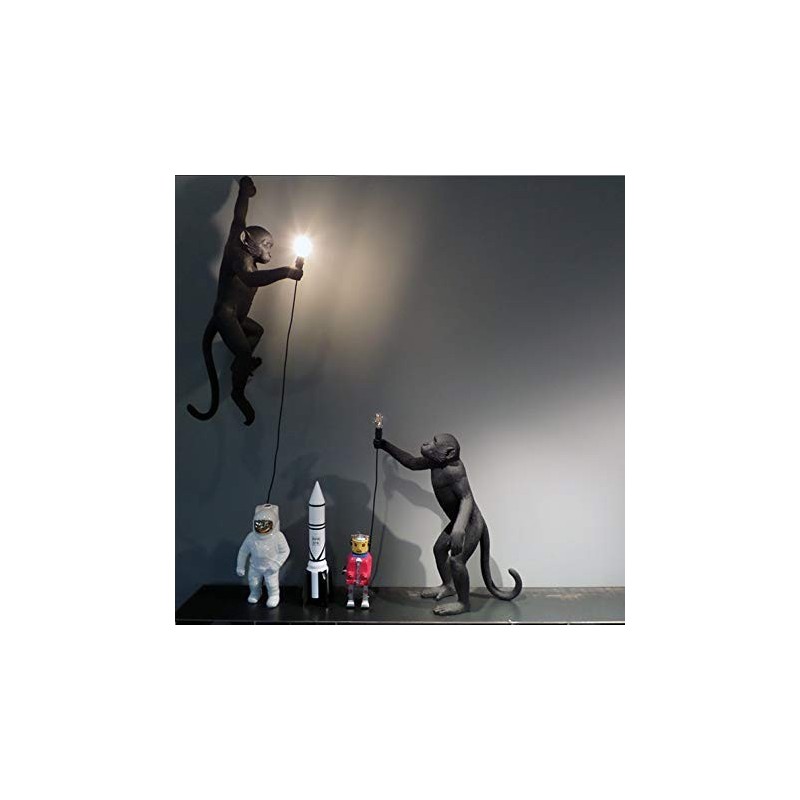 SELETTI Aap Lamp Staand Zwart - Buiten