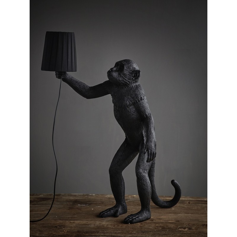 SELETTI Aap Lamp Staand Zwart - Buiten