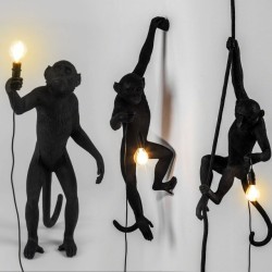 SELETTI The Monkey Lamp Hanging Left Hand - Outdoor