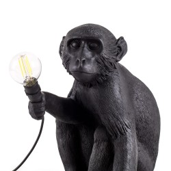 SELETTI The Monkey Lamp Sitting - Outdoor