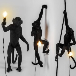 SELETTI The Monkey Lamp With Rope - Outdoor