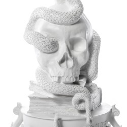 SELETTI Burlesque Chandelier 60 cm - Skull