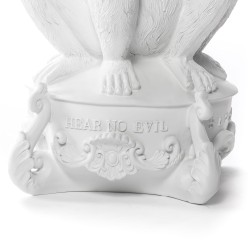SELETTI Burlesque Chandelier - Three Monkeys Hear, See and Speak No Evil