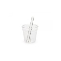 SELETTI 6-delige koffiebekerset met rietjes