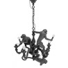 SELETTI Monkey chandelier - black