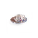 SELETTI Hybrid Porseleinen koffietas + bord - Djenne