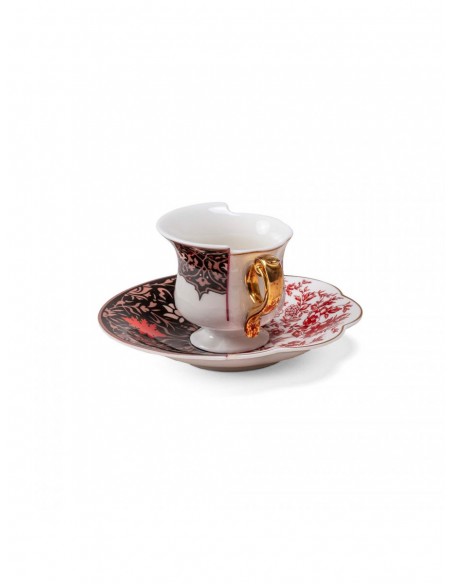 SELETTI Hybrid Porseleinen koffietas + bord - Sagala