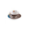 SELETTI Hybrid Porseleinen theetas + bord - Kerma