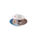 SELETTI Hybrid Porseleinen theetas + bord - Kerma