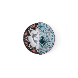 SELETTI Hybrid Porcelain tea cup + plate  - Aspero