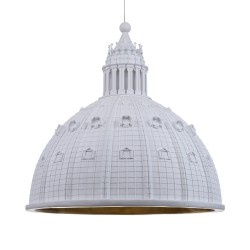 SELETTI Cupolone hanglamp Quarantacinque - wit