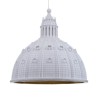 copy of SELETTI Cupolone Quarantacinque resin ceiling lamp - white