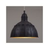 SELETTI Cupolone Quarantacinque resin ceiling lamp - grey