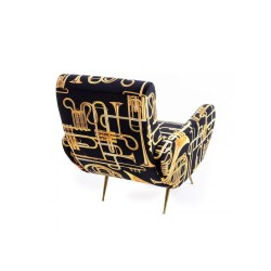 SELETTI Toiletpaper Armchair  - Trumpets