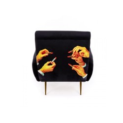 SELETTI Toiletpaper Armchair - Lipstick