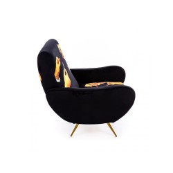 SELETTI Toiletpaper Armchair - Lipstick
