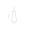 SECTO DESIGN Secto 4201 Suspension - Small