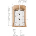 SECTO DESIGN Secto 4231 Muurlamp - Klein