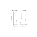 SECTO DESIGN Secto 4231 Muurlamp - Klein