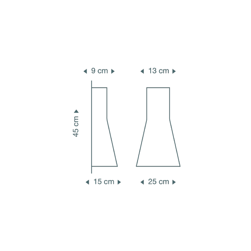 SECTO DESIGN Secto 4231 Muurlamp - Klein