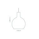 SECTO DESIGN Octo 4240 Hanglamp