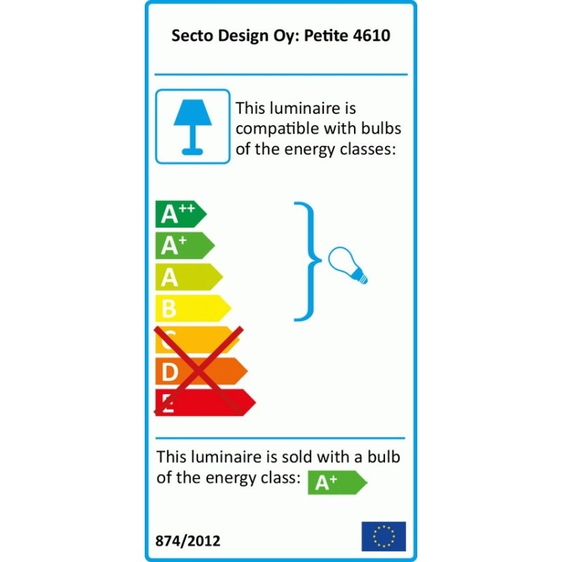 SECTO DESIGN Petite 4610 Vloerlamp