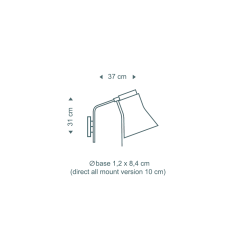 SECTO DESIGN Secto 4230 Wall lamp